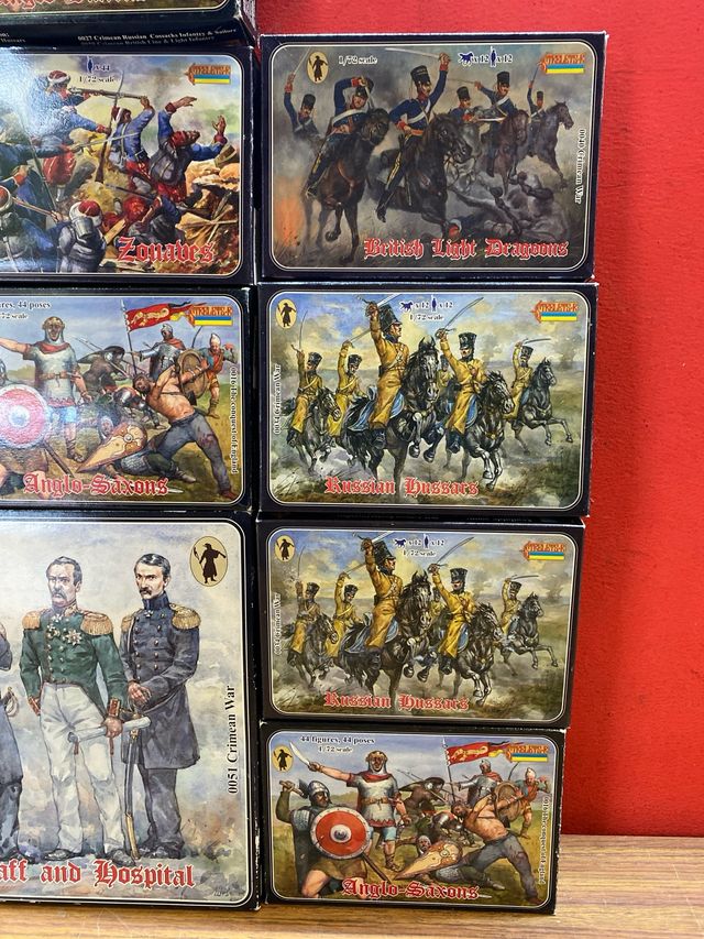 Lote 9 figuras Strelets 1:72