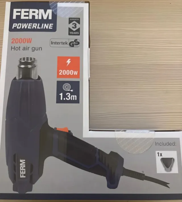 Pistola de calor FERM POWERLINE 2000W