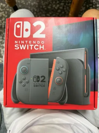 Nintendo Switch 2 como nueva