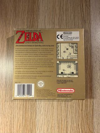 Legend of Zelda Link's Awakening GameBoy español