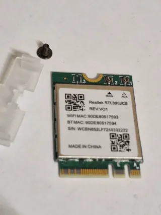 Scheda Wi-Fi 6E BT 5.3  da M.2 NGFF a mini pci