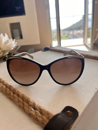 Occhiali da sole Ralph Lauren neri e marroni