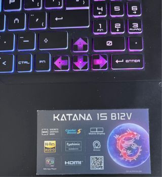 MSI Katana 15 B12V i7 12ª Gen RTX 16GB RAM