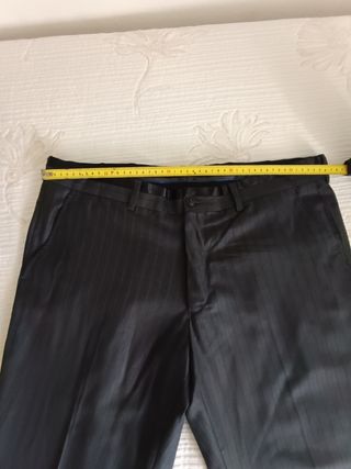 Traje Zara 2 Piezas Talla 46 Negro