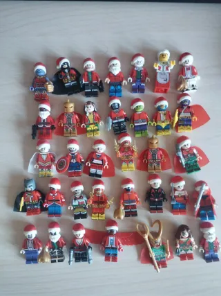 Figuras navideñas super oferta compatible 