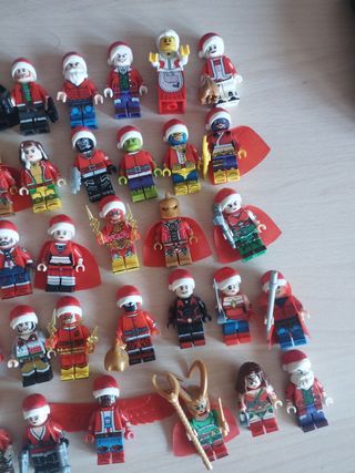 Figuras navideñas super oferta compatible 