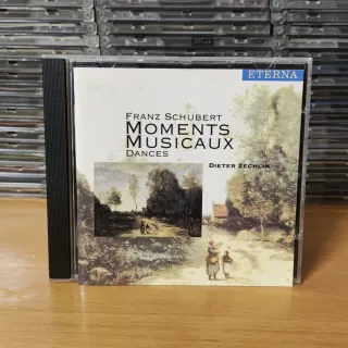 CD Franz Schubert Momentos Musicais