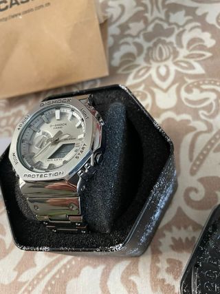 Reloj Casio G-Shock Plateado