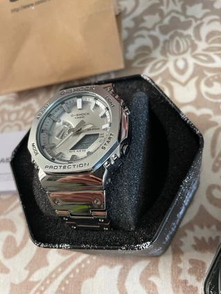 Reloj Casio G-Shock Plateado