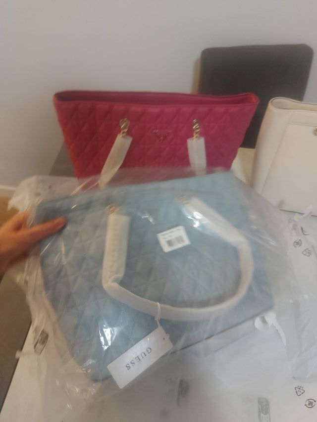 Borsa Guess Donna Blu e Rosa