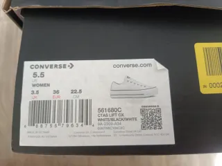 Converse Piel Mujer Blancas