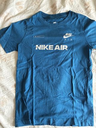 Camiseta Nike Air niño azul