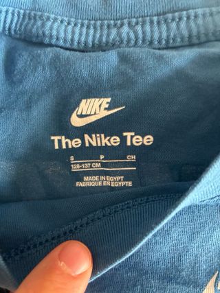 Camiseta Nike Air niño azul