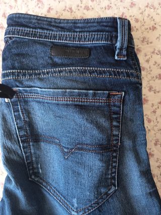 Vaqueros Diesel Azules Hombre