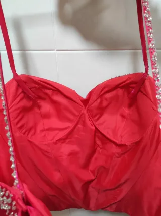 Conjunto Falda y Corsé, talla 44 (XL)