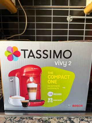 Cafetera Tassimo Vivy 2 Roja
