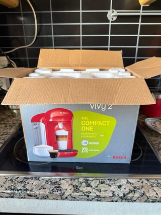 Cafetera Tassimo Vivy 2 Roja