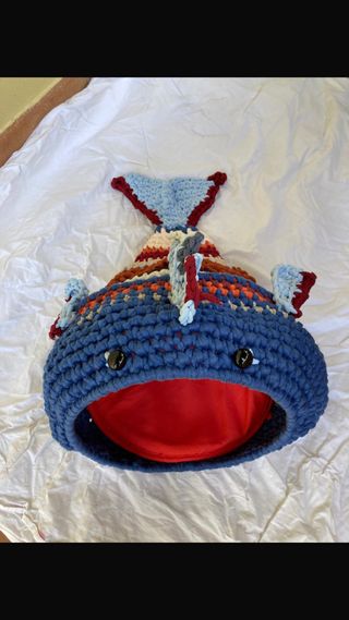 Cuccia uncinetto per gatti