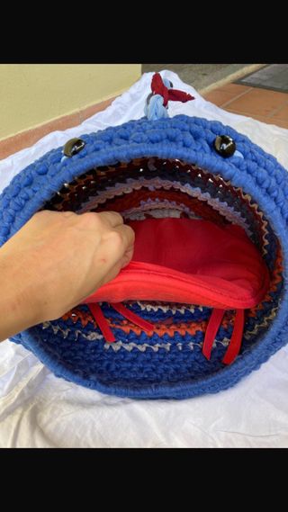 Cuccia uncinetto per gatti