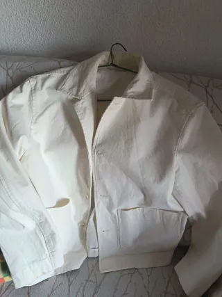 Chaqueta Zara Blanca Talla S