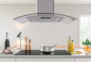 Campana Extractora Thermex Isla 90cm Inox/Cristal