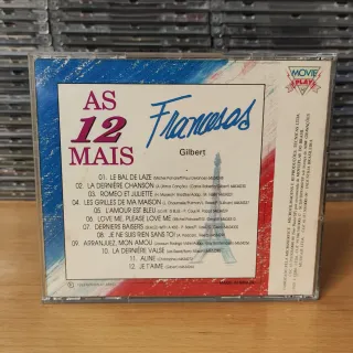 CD As 12 Mais Francesas Compilação