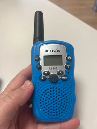 Walkie Talkies Retevis RT388 Niños Azul