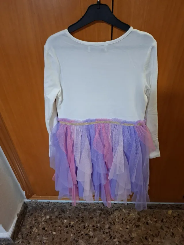 Vestido Unicornio Talla 7/8 (128cm)