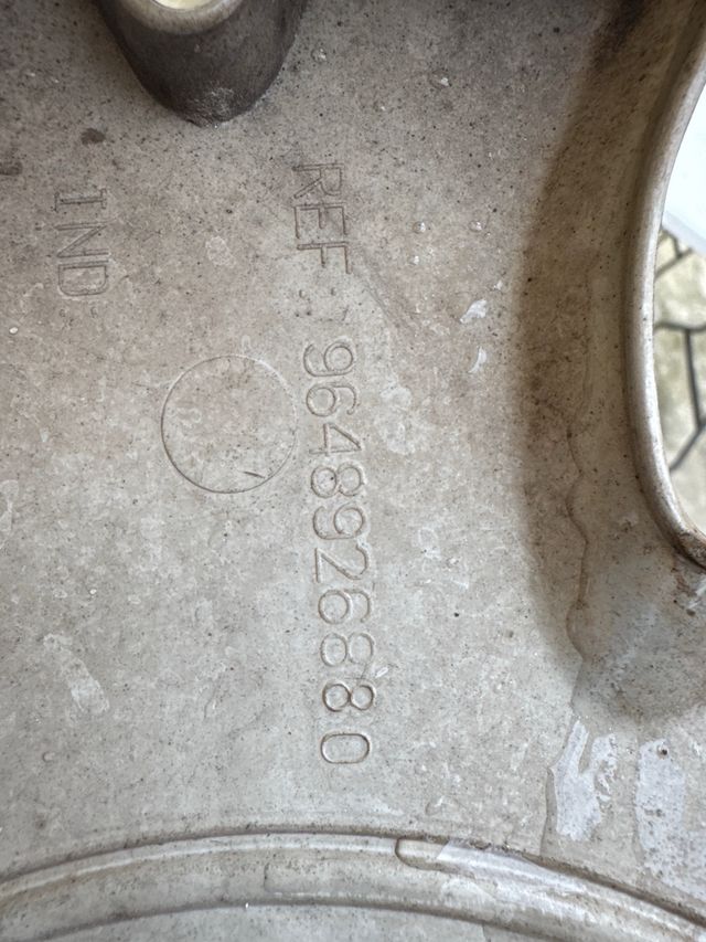 Tapacubos Citroën 15 pulgadas 1 unidad