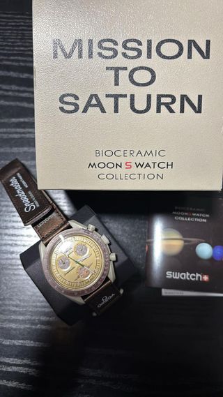 Omega x Swatch Mission to Saturn