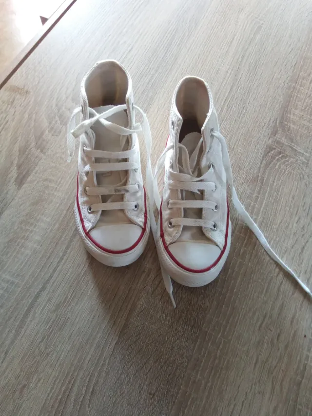 Converse Blancas Caña Alta