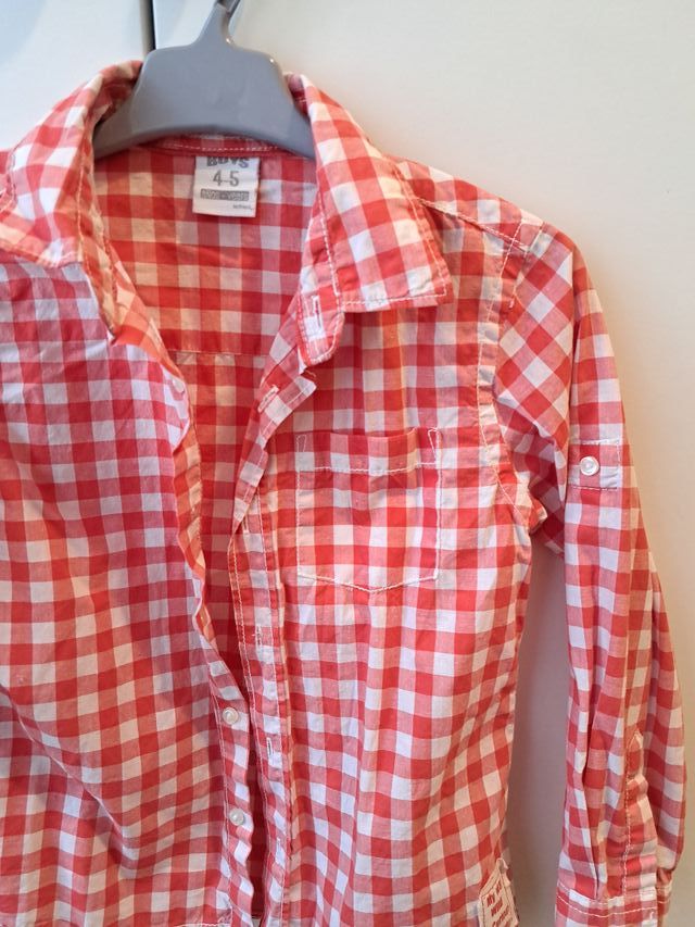 Pack 3 Camisas Niño manga larga Talla 4/5