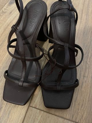 Sandalias Rita Ora Marrones, nuevas