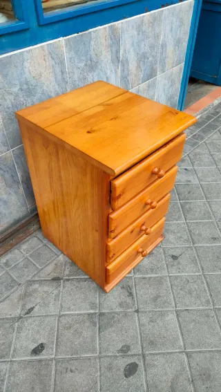 Cómoda Cajonera Mesita Mesilla Madera 640513971