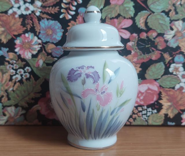 Mini vaso Kutani vintage - ceramica / porcellana