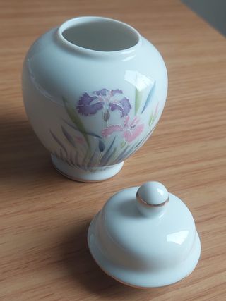 Mini vaso Kutani vintage - ceramica / porcellana