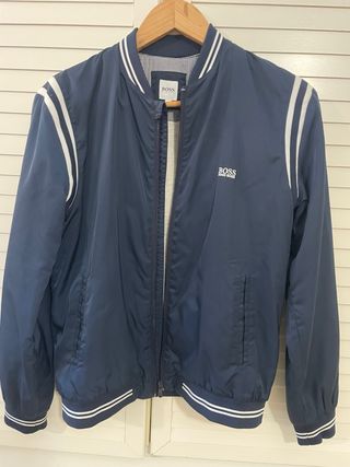 Chaqueta Bomber Hugo Boss Niño Azul