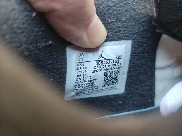 Air Jordan 4 Retro (GS) Blancas