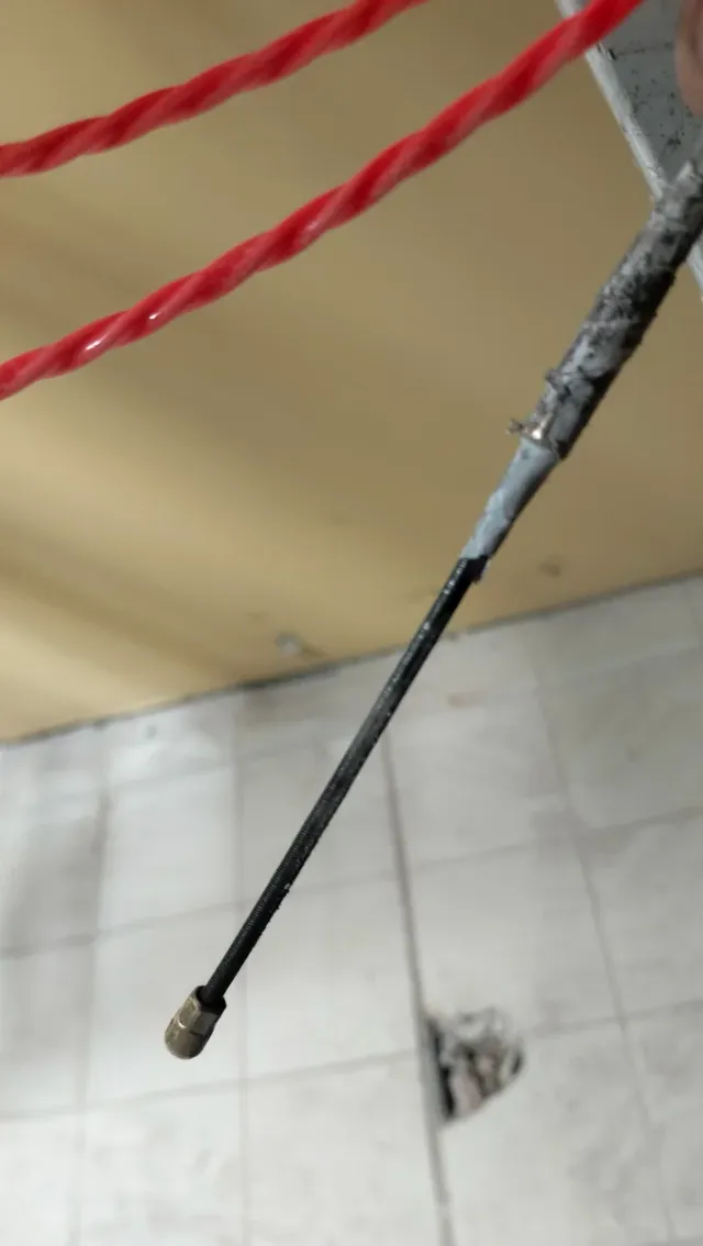 Guía Pasacables 20m Punta Flexible Hojal.