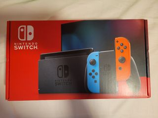 Nintendo Switch Roja y Azul con Caja