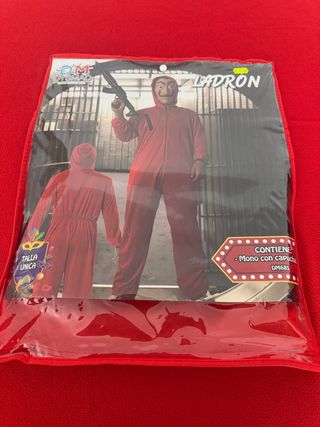 Disfraz Ladrón Adulto, Talla Única M/L