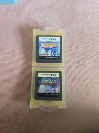 Lote 2 Juegos Nintendo DS Sonic