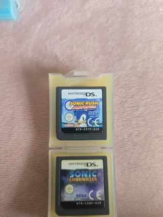 Lote 2 Juegos Nintendo DS Sonic
