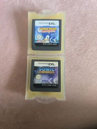 Lote 2 Juegos Nintendo DS Sonic