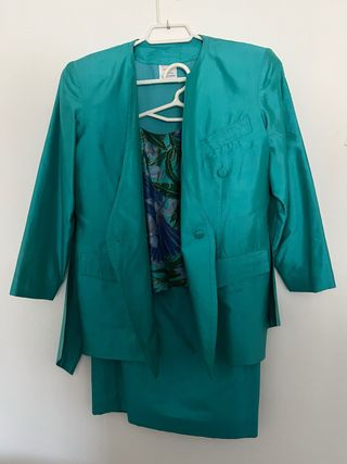 Conjunto Seda 3 Piezas Teal