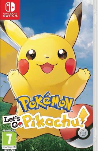 Nintendo Switch + Pokémon Let's Go Pikachu