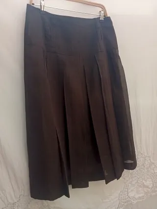 Falda Bimba y Lola marrón T.38