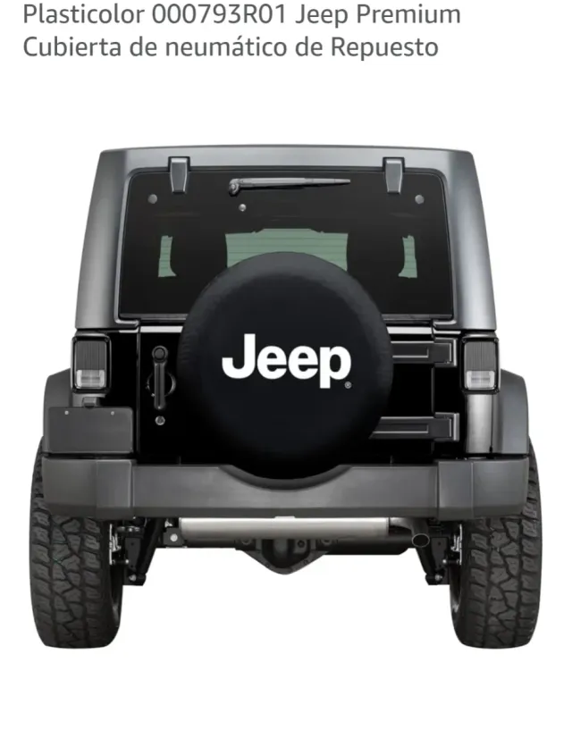 Funda Rueda Repuesto Jeep Gris