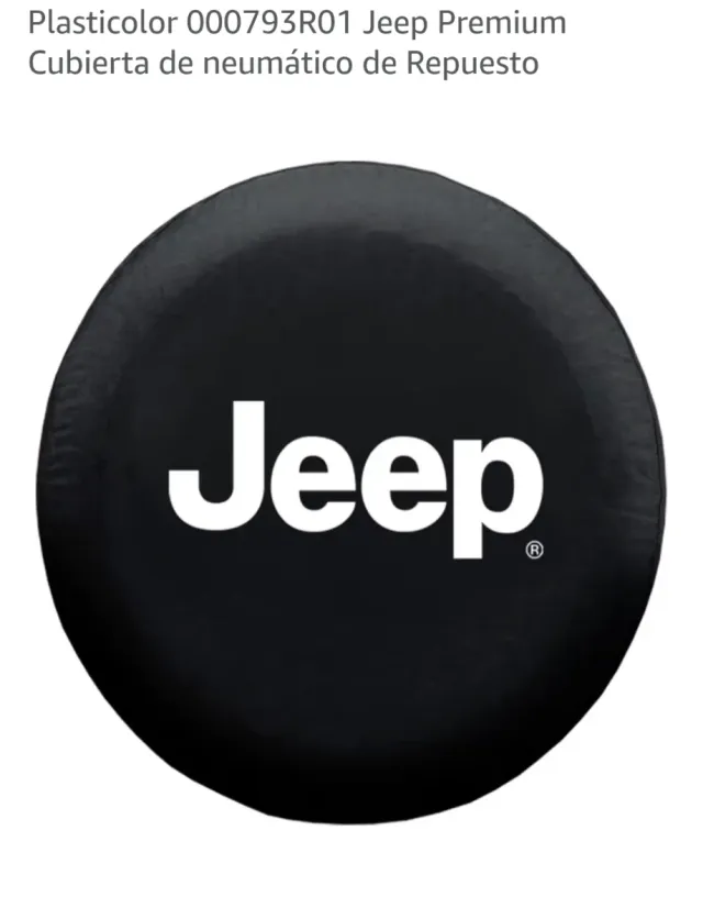 Funda Rueda Repuesto Jeep Gris