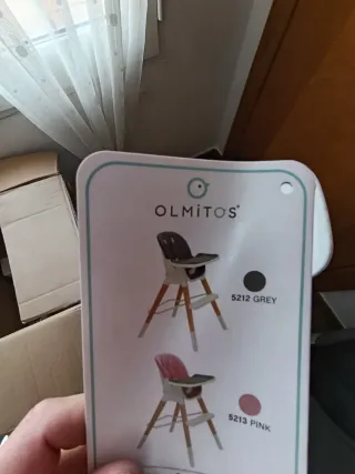 Trona Olmitos Madera Gris Multifuncional